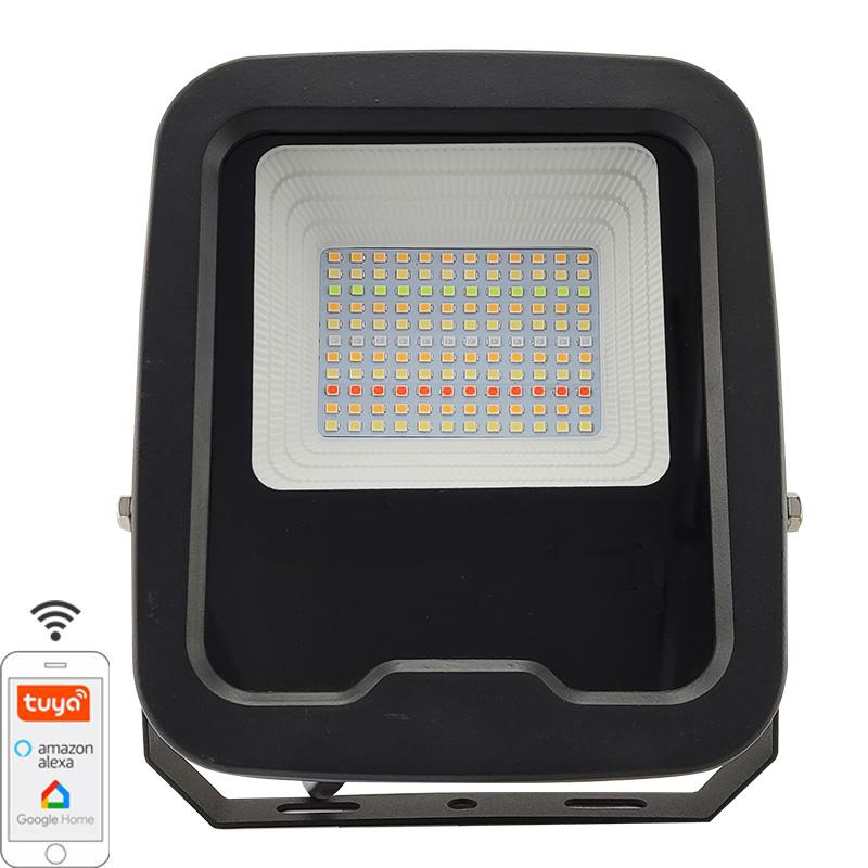 LED PROFI reflektorok WIFI 30W / 3000K - 6500K + RGB / BK - LF6033W