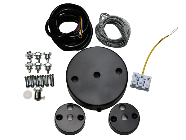 Függesztő tartozékok fekete színben LED-es lámpatestekhez CL7 - SN703 1