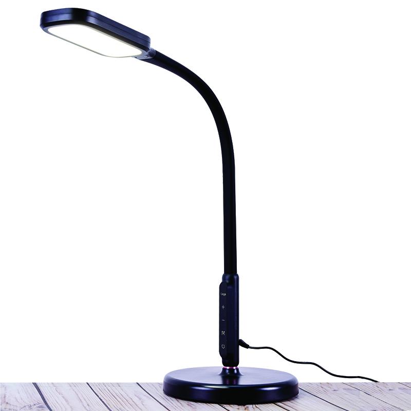 LED álló lámpa XENIA 12W dimmelhető  idözítővel ( asztal / talaj / clip ) - DL4306/B