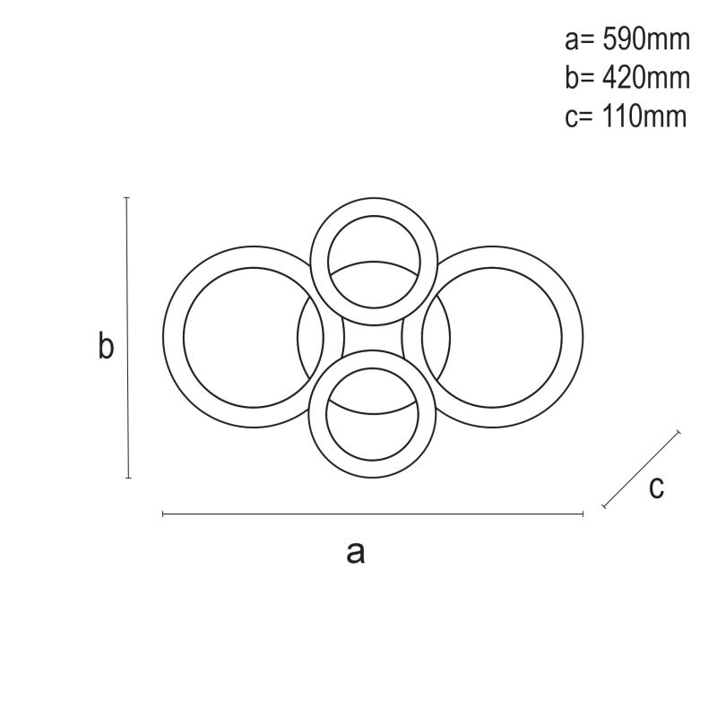 LED világítás + vezérlés 100W - J3346/B