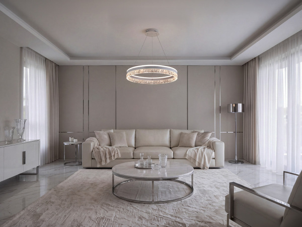 LED függesztett lámpa + távirányító 80 W – J4391/W 1