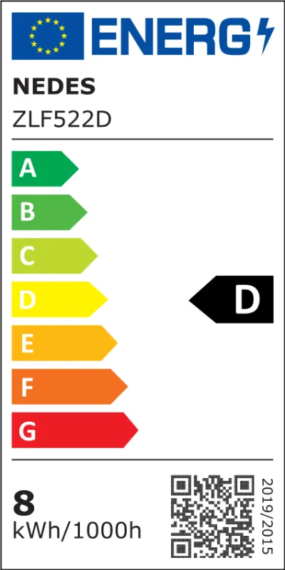 LED Filament 7,5W - A60 / E27 / 4000K - ZLF522D