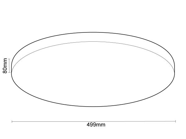 LED mennyezeti lámpa OPAL + távvezérlő + hangvezérlés 48W - LC902SV 7