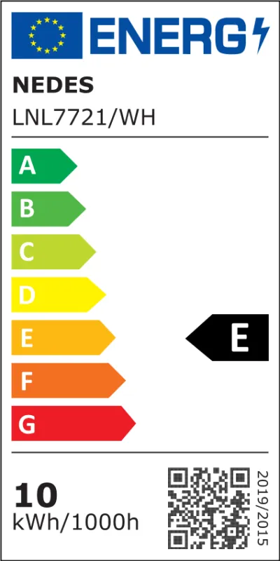 LED fürdőszobai lámpa 10W / IP44 / 4000K - LNL7721/WH 16