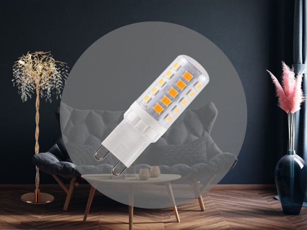 LED izzó 3,9W - G9 / SMD / 4000K - ZLS624
