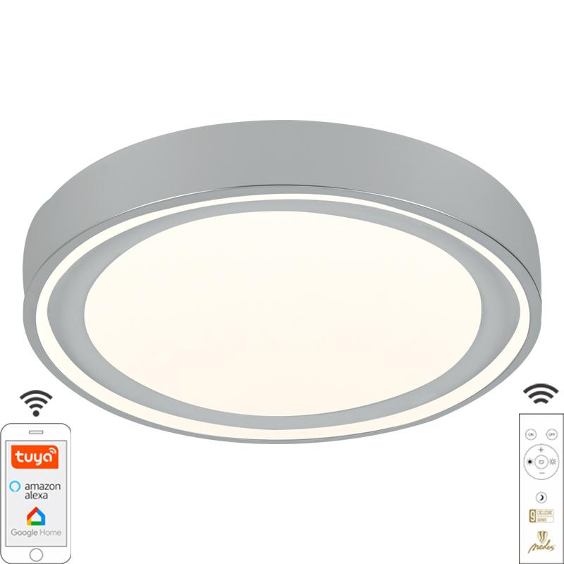 LED mennyezeti lámpa OPAL + távirányító + Wifi 48W - LC902SS