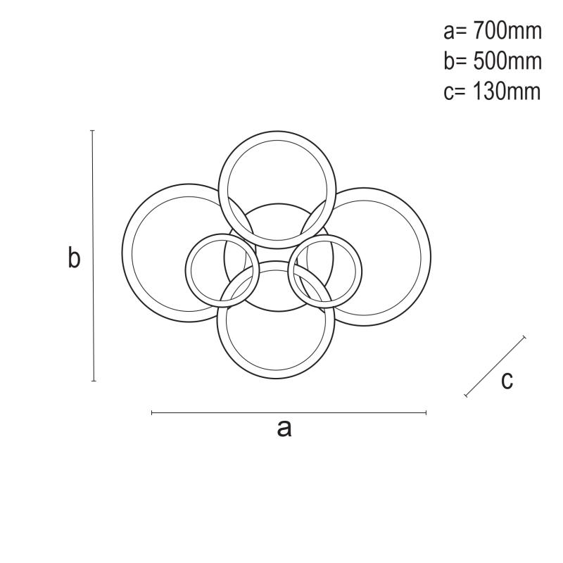 LED világítás + vezérlés 85W - J3323/S