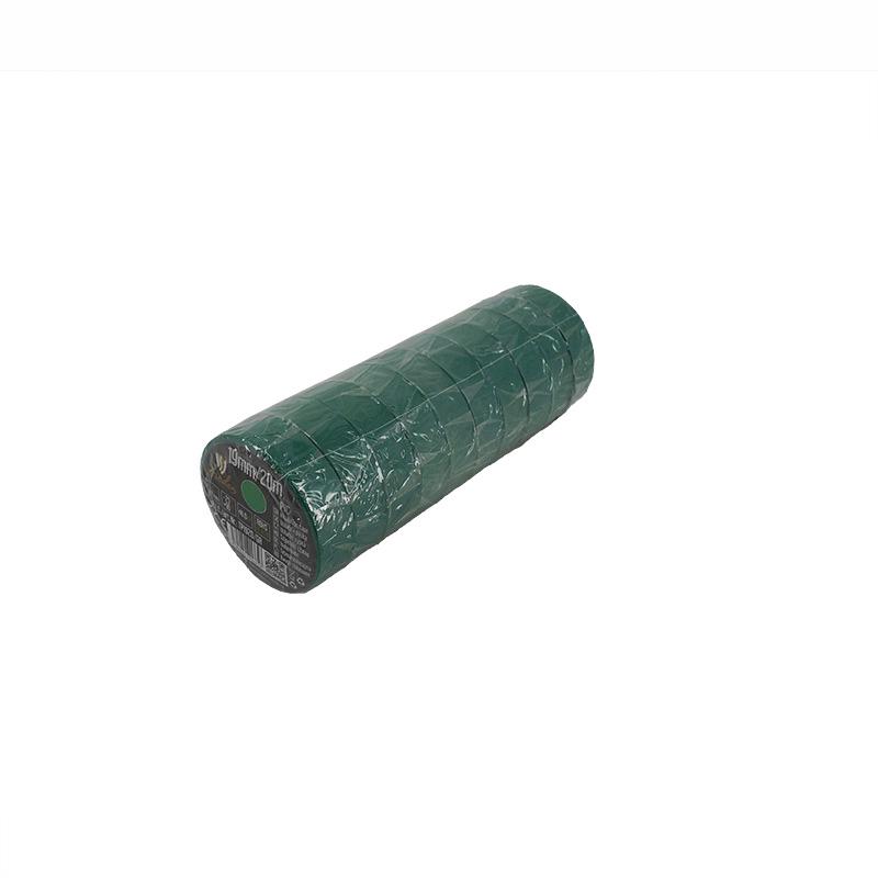 Szigetelő szalag 19mm/20m zöld -TP1920/GR