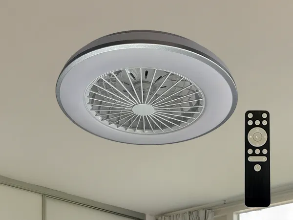 LED mennyezeti lámpa OPAL + mennyezeti ventilátor + távvezérlő 48W - LCL6343