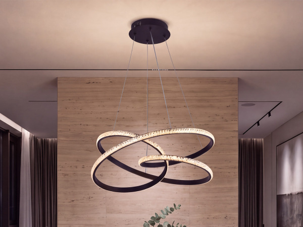 LED függesztett lámpa + távirányító 80 W – J4389/B