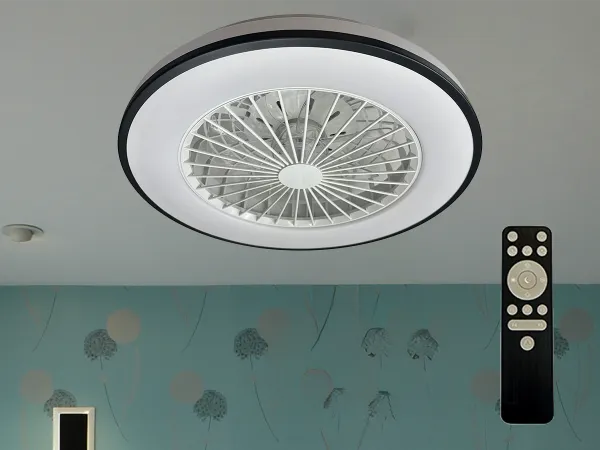 LED mennyezeti lámpa OPAL + mennyezeti ventilátor + távvezérlő 48W - LCL6344