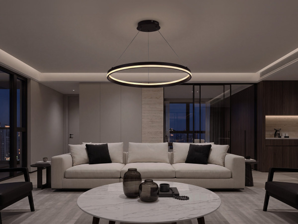LED függesztett lámpa + távirányító 80 W – J4393/B 1