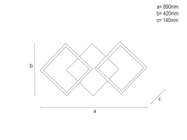 LED világítás + távvezérlő 85W - TA1341/W 10