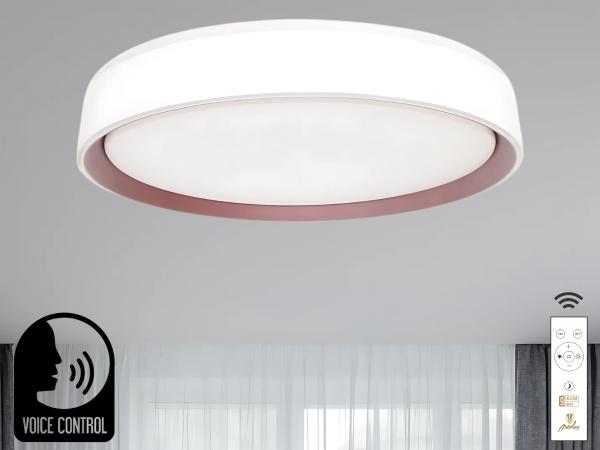 LED lámpa OPAL + távirányító + HANGVEZÉRLÉS 48W - LC902MV