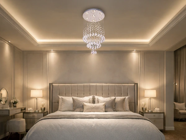 NAURU kristálycsillár 24W - N3010 3