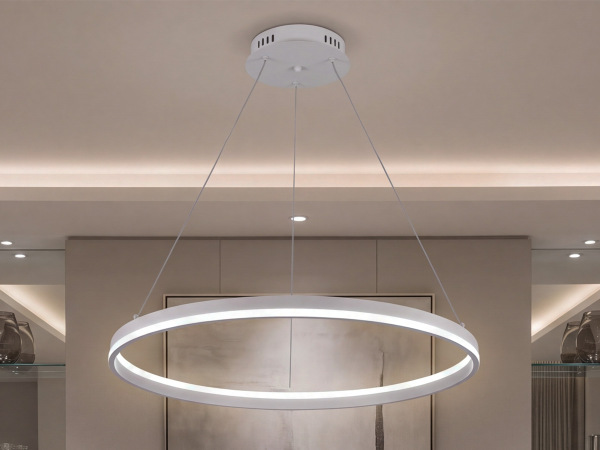 LED függesztett lámpa + távirányító 80 W – J4393/W