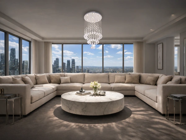 NAURU kristálycsillár 24W - N3010 1