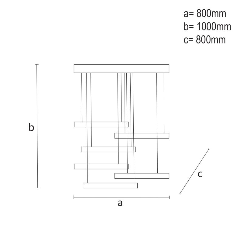 LED világítás + vezérlés 100W - J3373/BCH