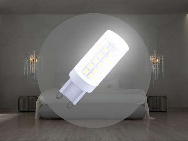 LED izzó 4,6W - G9 / SMD / 4000K - ZLS625 1