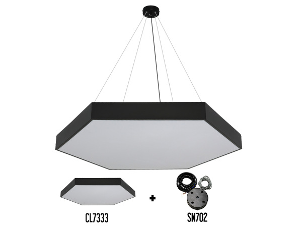 LED mennyezeti lámpa 200W - CL7333 5