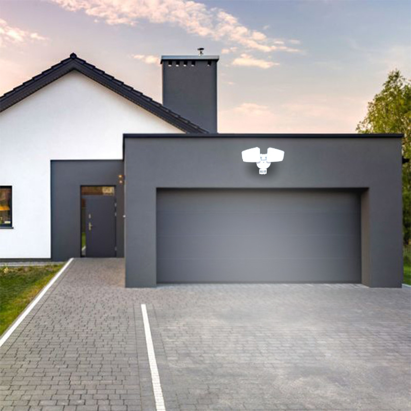 Kültéri fehér LED reflektor PIR érzékelővel 24W/3000K/4000K/6000K - LFX125 4