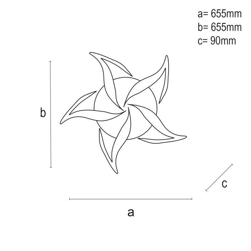 LED világítás + vezérlés 55W - J3318/W