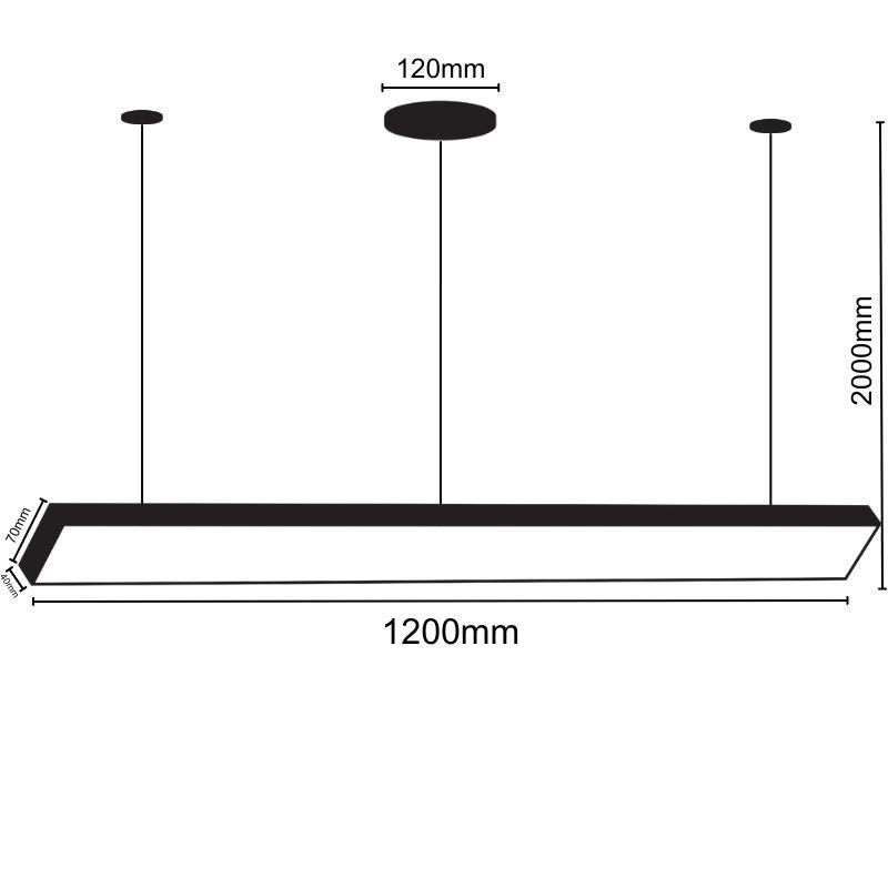 LED svietidlo 32W / 4000K - LCL7021-H