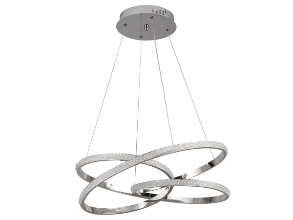 LED függesztett lámpa + távirányító 80 W – J4389/CH 2