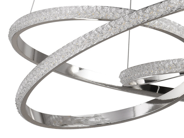 LED függesztett lámpa + távirányító 80 W – J4389/CH 7