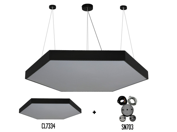 LED mennyezeti lámpa 240W - CL7334 5