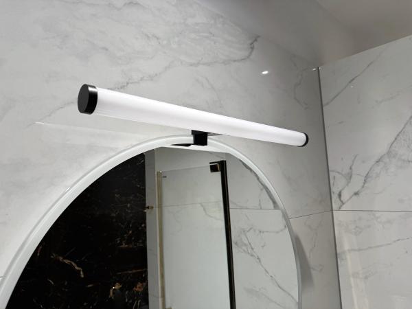 LED fürdőszobai lámpa 12W / IP44 / 600 / 4000K - LNL7722/BK 3
