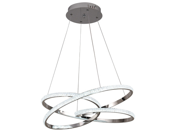 LED függesztett lámpa + távirányító 80 W – J4389/CH 3