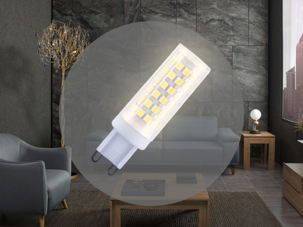 LED izzó 6,7W - G9 / SMD / 2800K - ZLS617 1