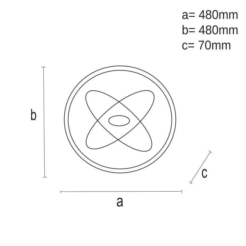 LED világítás + vezérlés 80W - J1325/B