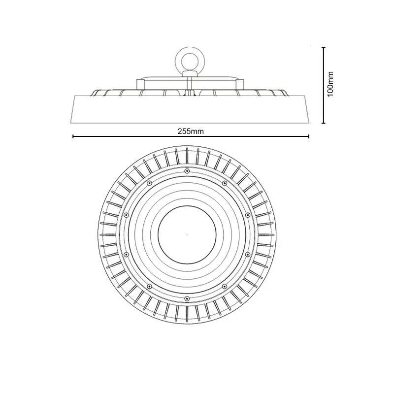 LED csarnokvilágításhoz 100W / IP65 / 5000K - LU421