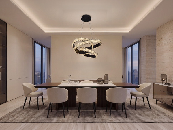 LED függesztett lámpa + távirányító 160 W – J4394/B 1