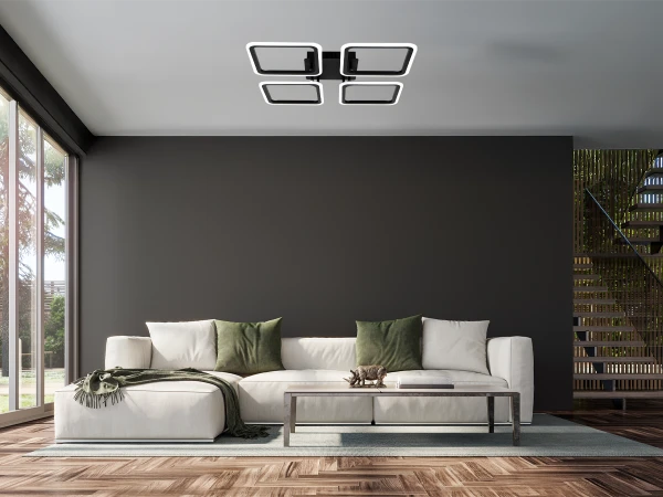 LED mennyezeti lámpa + távvezérlő 95W - TB1312/B 3