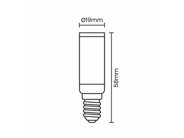 LED izzó 4,5W - E14 / SMD / 2800K - ZLS012 3