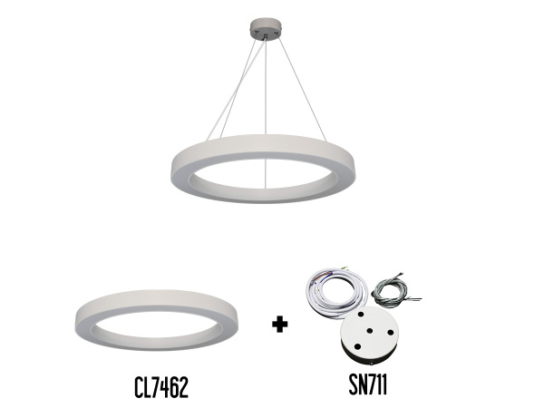 LED mennyezeti lámpa 80W - CL7462 5