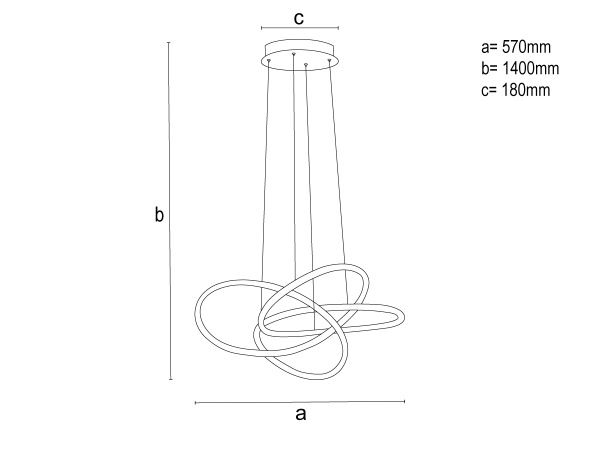 LED világítás + távvezérlő 95W - TA2309/B 7
