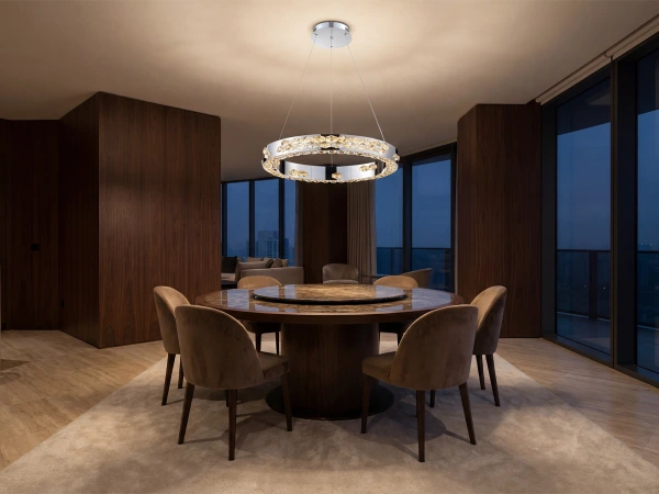 CLARIS závesný krištáľový luster 600 - V30004 2