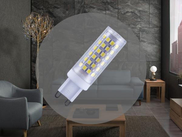 LED izzó 7W - G9 / SMD / 2800K - ZLS616C