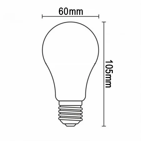 LED Filament 12W - A60 / E27 / 4000K - ZLF523