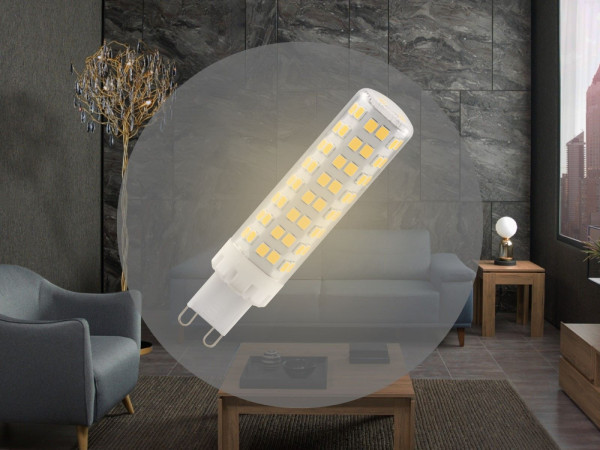 LED izzó 7,6W - G9 / SMD / 2800K - ZLS618 1