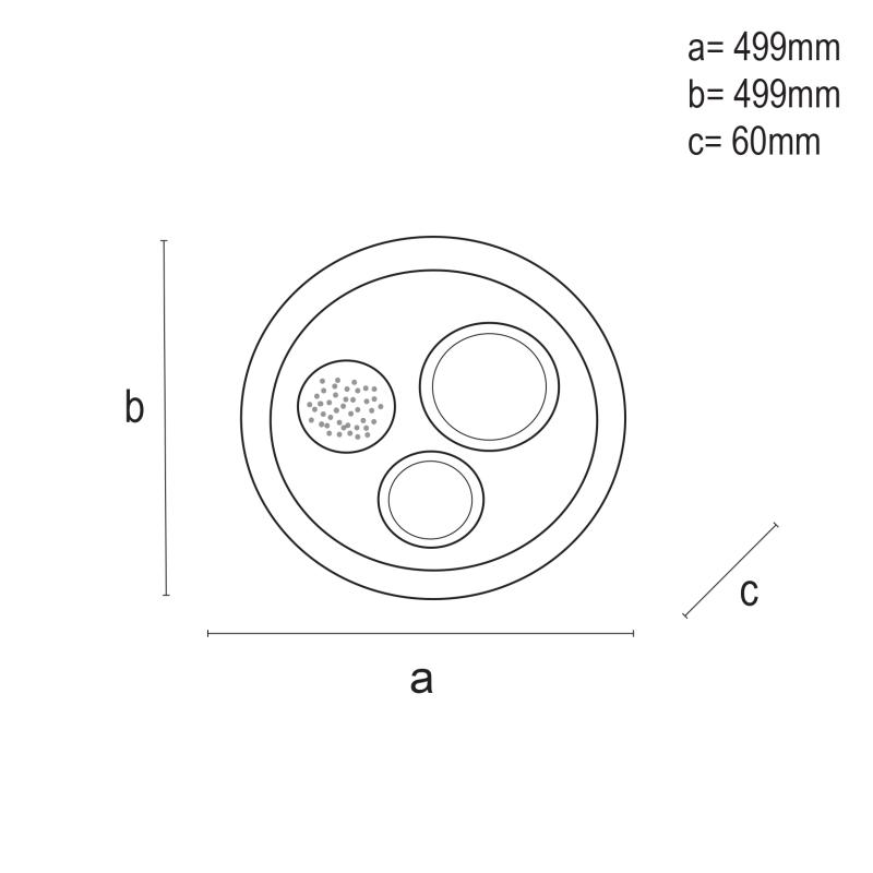 LED világítás + vezérlés 110W - J1314/W