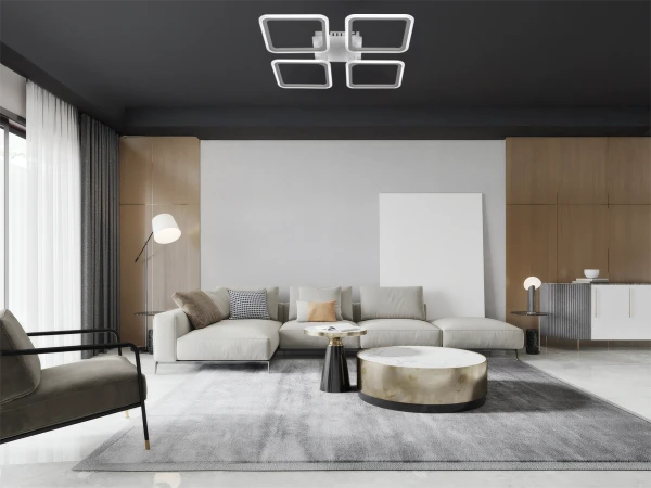 LED mennyezeti lámpa + távvezérlő 95W - TB1312/W 3