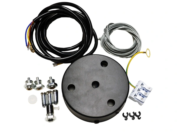 Függesztő tartozékok fekete színben CL7 LED-es lámpatestekhez - SN701 1