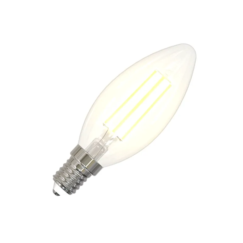 LED Filament FEHÉR 4,5W - C35 / E14 / 3000K - ZWF106