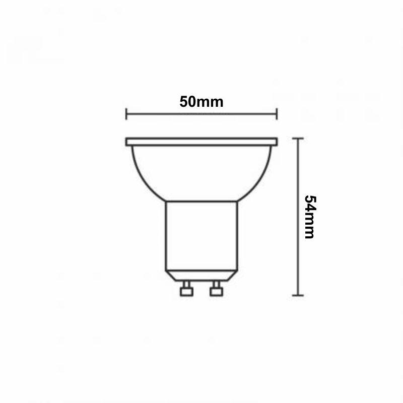 LED izzó WIFI 4,5W - GU10 / CCT + RGB - ZLS135WA 13