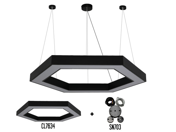 LED mennyezeti lámpa 110W - CL7634 5